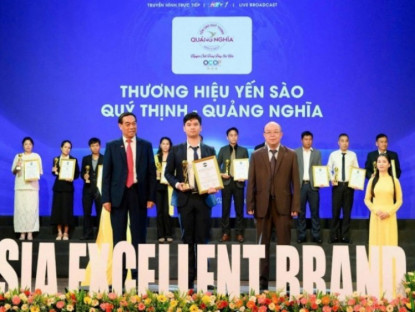 Thông tin doanh nghiệp - Yến Sào Quý Thịnh Quảng Nghĩa: Khẳng định giá trị thương hiệu với giải thưởng Thương hiệu Xuất sắc Châu Á 2025