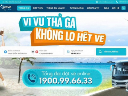 Thông tin doanh nghiệp - Vì sao Ivexe.vn được khách hàng tin tưởng lựa chọn đặt vé xe?