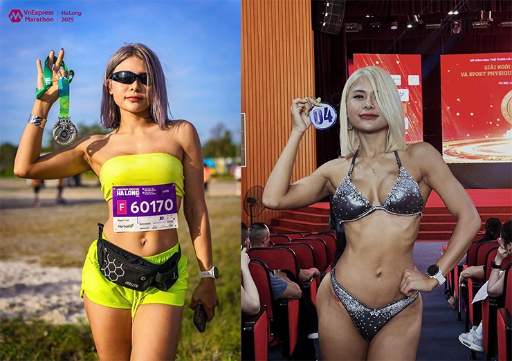 Người đẹp gymer gây ồn ào làng chạy bộ VN:  Trâm Anh tranh cãi, Ngọc Lan thân hình “vệ nữ” - 4