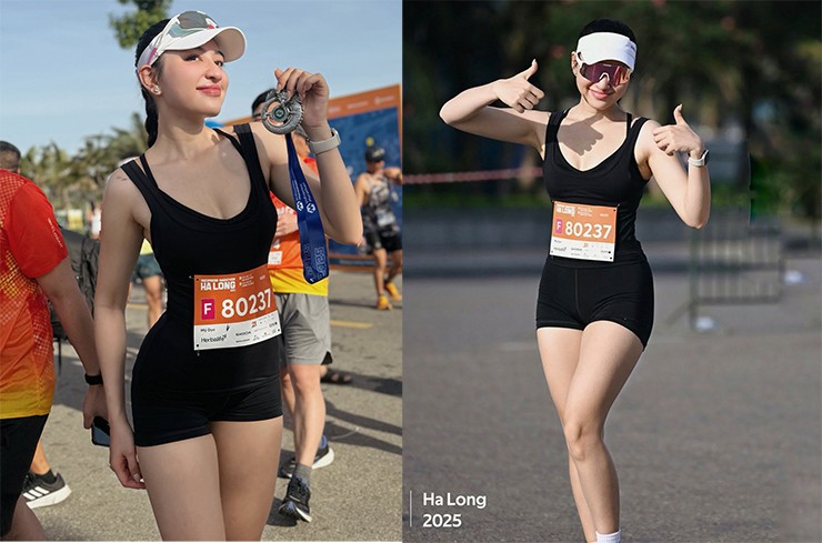 Người đẹp gymer gây ồn ào làng chạy bộ VN:  Trâm Anh tranh cãi, Ngọc Lan thân hình “vệ nữ” - 5