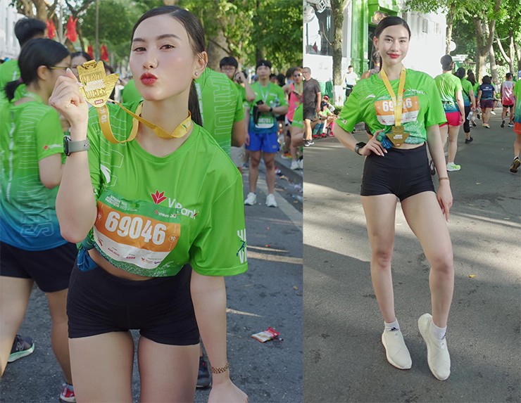 Người đẹp gymer gây ồn ào làng chạy bộ VN: Trang Lê nóng bỏng, Uyên Namy đáng nể - 2