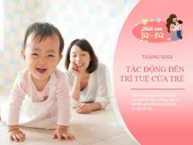 Nghiên cứu chứng minh em bé sinh tháng 9 và 10 thông minh vượt trội