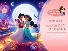 Truyện cổ tích: Aladdin và cây đèn thần P4