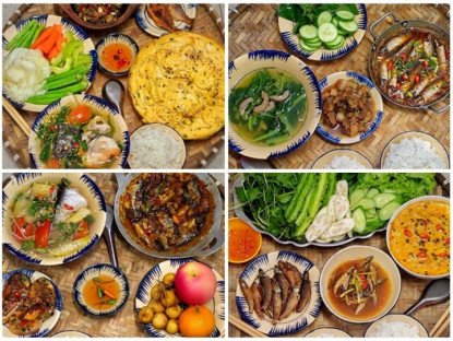 Gia đình - Mẹ đảm miền Tây mê nấu ăn, khoe những bữa cơm nhà từ 50-100 nghìn đồng dân dã nhưng cực ngon
