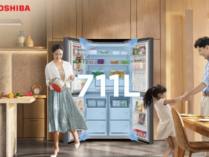 Thông tin doanh nghiệp - Toshiba nâng cấp giải pháp khử mùi và diệt khuẩn - hiệu quả gấp 3 lần trong Siêu tủ lạnh NaturePURE 711L mẫu 2025
