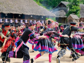 Độc đáo Lễ hội Xòe Bản Mây tại Fansipan, Sa Pa