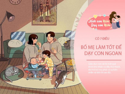 Gia đình - Đứa trẻ có &quot;số hưởng&quot; phú quý, lại học hành giỏi giang nhờ 7 điều bố mẹ làm hàng ngày