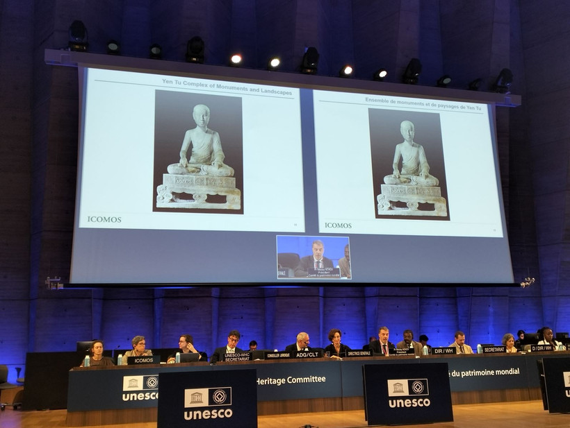 UNESCO ghi danh Quần thể di tích và danh thắng Yên Tử-Vĩnh Nghiêm-Côn Sơn-Kiếp Bạc vào danh mục Di sản thế giới - 1