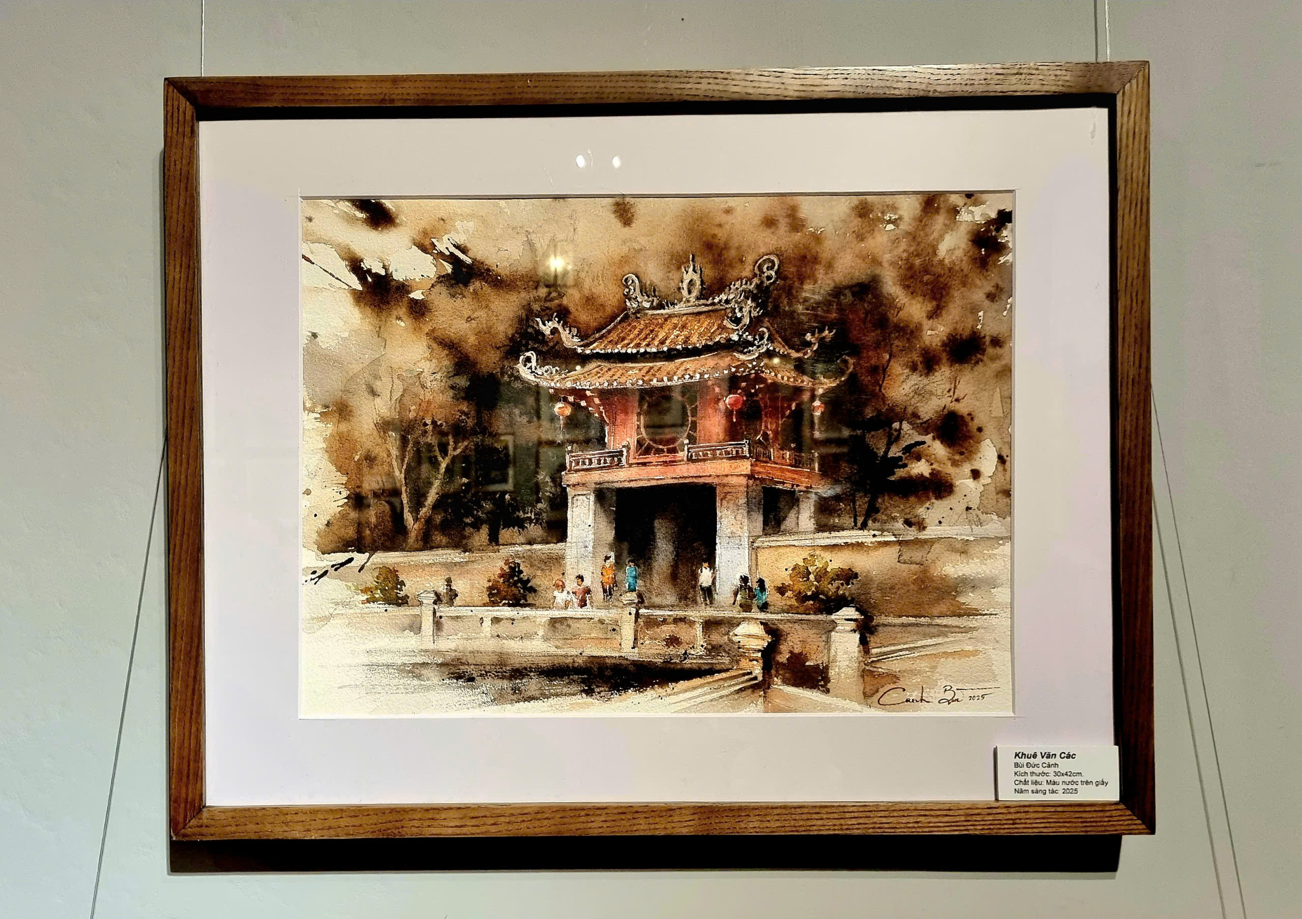 Triển lãm “Nối” - Cây cầu lan tỏa vẻ đẹp của tranh màu nước đến với cộng đồng - 9