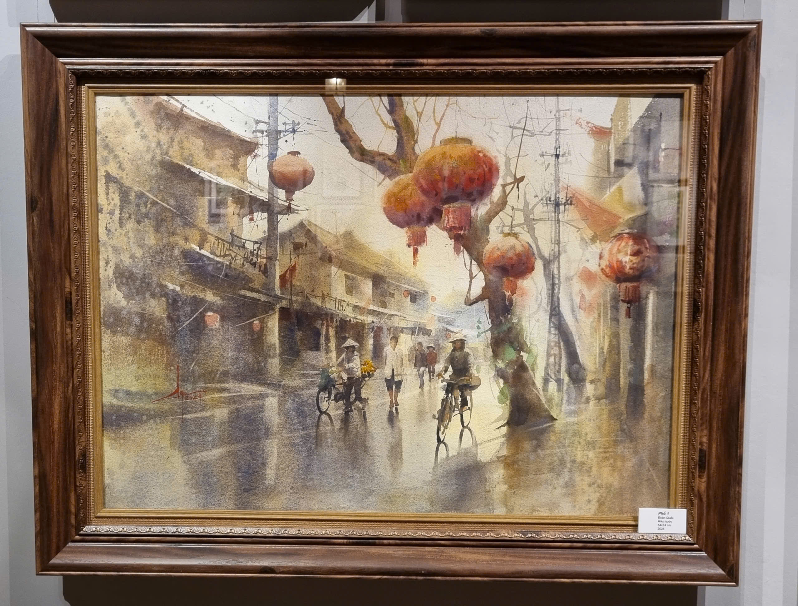 Triển lãm “Nối” - Cây cầu lan tỏa vẻ đẹp của tranh màu nước đến với cộng đồng - 7
