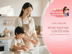 Bố mẹ thông minh sẽ dành thời gian cùng con làm điều này, bồi dưỡng IQ và EQ cùng lúc