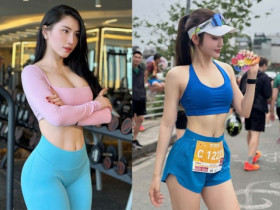 Người đẹp gymer gây ồn ào làng chạy bộ VN: Trang Lê nóng bỏng, Uyên Namy đáng nể
