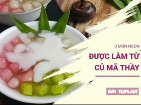 Tận dụng củ mã thầy làm 3 món ngon "ghi điểm" mùa hè