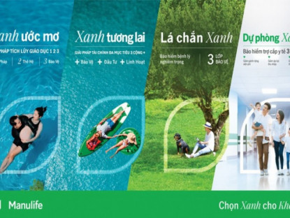 Thông tin doanh nghiệp - “Chọn Xanh cho Khỏe” với loạt sản phẩm bảo hiểm mới từ Manulife