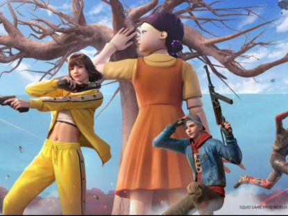 Công nghệ - Búp bê Young-hee, kẹo Dalgona và cầu kính Squid Game vào Free Fire