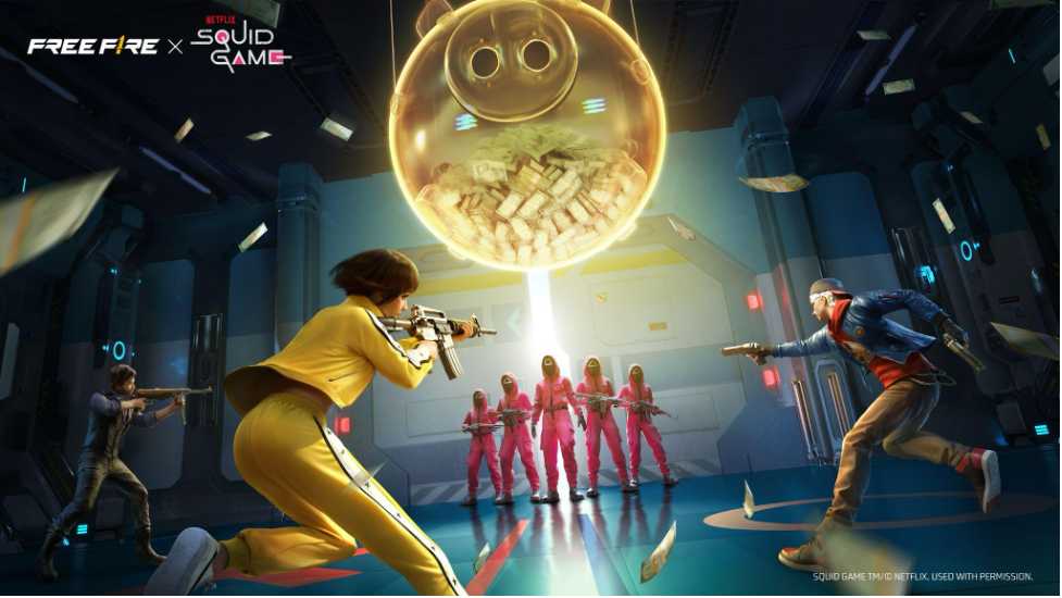 Búp bê Young-hee, kẹo Dalgona và cầu kính Squid Game vào Free Fire - 1