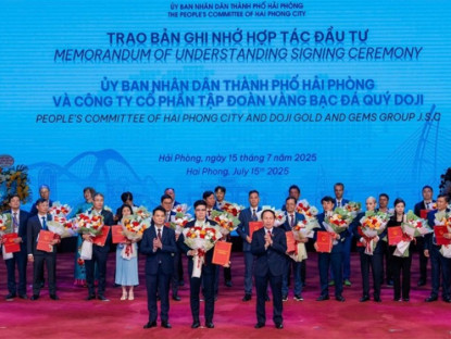 Thông tin doanh nghiệp - Tập đoàn DOJI và Hải Phòng hợp tác chiến lược phát triển đô thị tầm cỡ