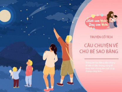 Gia đình - Truyện cổ tích: Chú bé Sao Băng