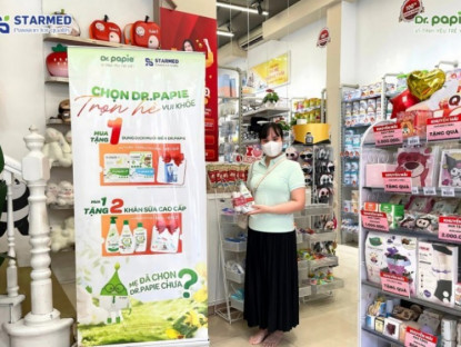 Thông tin doanh nghiệp - Dr.Papie &amp; STARMED lan tỏa quà tặng mùa hè, chia sẻ gánh lo chăm con cùng hàng nghìn mẹ Việt