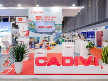 Thông tin doanh nghiệp - CADIVI tại Vietnam ETE &amp; Greenergy Expo 2025: Dấu ấn đổi mới với vật liệu xanh