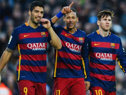 Thể thao - &quot;Bộ ba nguyên tử&quot; Messi - Neymar - Suarez hay nhất lịch sử Barca, khiến sân cỏ châu Âu lo sợ