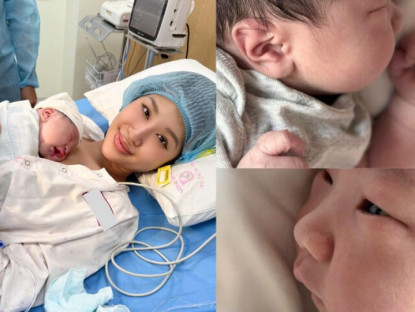 Gia đình - Người mẫu Phạm Thư thông báo hạ sinh con trai đầu lòng, “cục kim cương nhỏ” lộ diện đáng yêu, được bố mẹ đặt tên cực hay