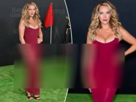 Kiều nữ golf diện đồ xuyên thấu, thu hút mọi ánh nhìn giữa đám đông