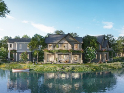 Thông tin doanh nghiệp - Ecopark ra mắt Retreat Island - biệt thự đảo đầu tiên tại miền Nam