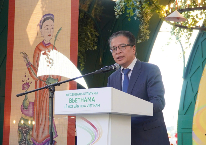 Ấn tượng khai mạc Lễ hội “Việt Nam – Sắc màu từ miền nhiệt đới” bên Quảng trường Đỏ, Thủ đô Moscow, Liên bang Nga - 3