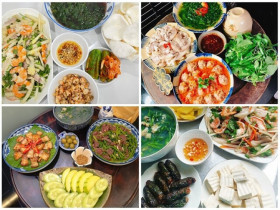 Gợi ý 14 mâm cơm đủ món hấp dẫn, dễ nấu lại thích hợp cho ngày hè