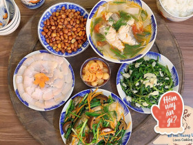 Hôm nay nấu gì: Bữa chiều cơm ngon, canh ngọt dễ ăn