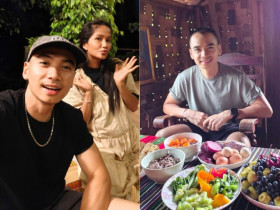 Chồng H’Hen Niê bí mật lái xe 8 tiếng về tạo bất ngờ cho vợ bầu, em bé nghe giọng bố liền đạp liên hồi siêu cưng