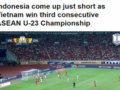 Thể thao - Báo quốc tế khen thầy Kim, chỉ ra điểm khác biệt giữa U23 Việt Nam &amp; U23 Indonesia