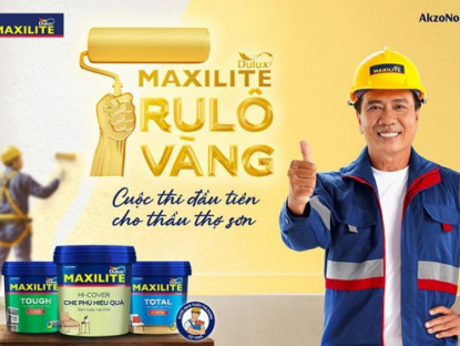 Thông tin doanh nghiệp - Khi nghề sơn lên ngôi: Maxilite từ Dulux khởi động cuộc thi &quot;Maxilite - Rulô Vàng”