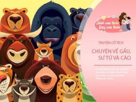 Truyện cổ tích: Gấu, Sư tử và Cáo