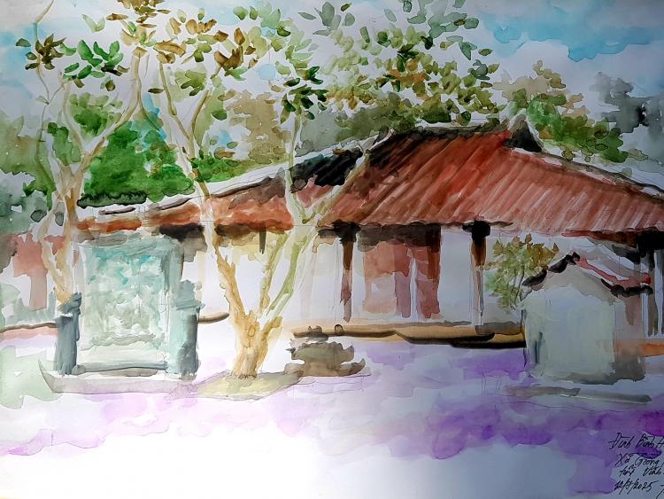 Tôi đi vẽ ở… Vĩnh Long
