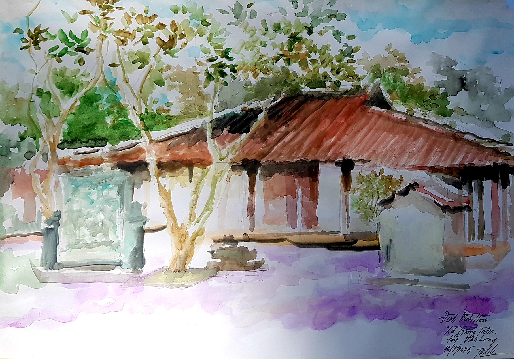 Tôi đi vẽ ở… Vĩnh Long - 2