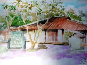 Tôi đi vẽ ở… Vĩnh Long