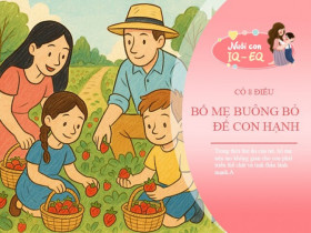 Hạnh phúc lớn nhất của con là được bố mẹ cho phép làm 8 điều này khi còn nhỏ