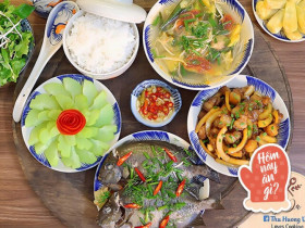Hôm nay nấu gì: Bữa tối ngập tràn vị biển
