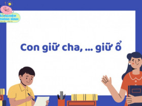 Điền từ còn thiếu để hoàn thành đúng câu ca dao, tục ngữ Việt Nam, trong 1 phút bé làm đúng bao nhiêu câu?