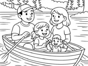 Tranh tô màu 20 hoạt động vui cho bé và bạn bè, bố mẹ làm cùng nhau vào cuối tuần