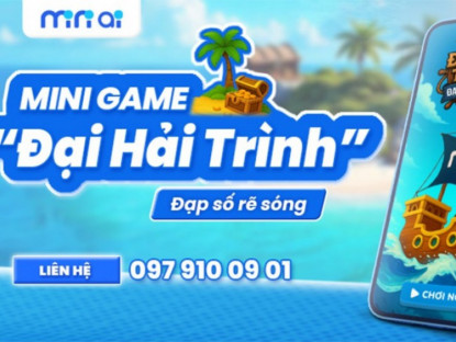 Thông tin doanh nghiệp - Mini AI ra mắt cuộc thi “Đại hải trình - Đạp số rẽ sóng”
