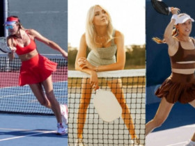 VĐV nữ Việt Nam diện đồ gợi cảm, có nơi không mặc gì chơi pickleball