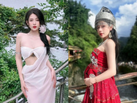 Hot girl Hà thành sắp sinh con với nam thần VTV, khoe visual như tỷ tỷ xứ Trung trước thềm lên bàn đẻ