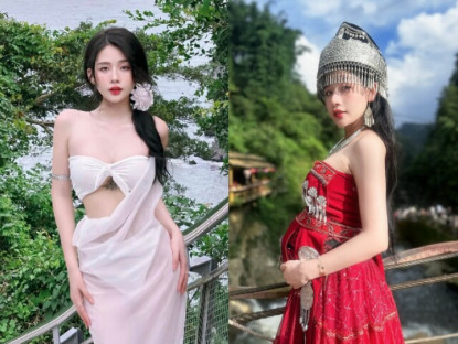 Gia đình - Hot girl Hà thành sắp sinh con với nam thần VTV, khoe visual như tỷ tỷ xứ Trung trước thềm lên bàn đẻ