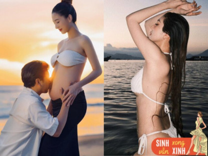 Gia đình - Vợ sao Việt về dáng đẹp bất bại sau sinh: Hot girl Cà Mau gây nhức mắt với đồ xuyên thấu, vợ trẻ Quang Minh được chồng thưởng nóng
