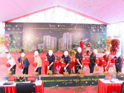 Thông tin doanh nghiệp - S P Setia khởi công dự án Setia Garden Residences tại Ecoxuan, Lái Thiêu, Thành Phố Hồ Chí Minh
