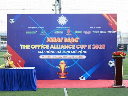 Thông tin doanh nghiệp - Lễ khai mạc hội thao The Office Alliance Cup II 2025: Ngọn lửa đoàn kết của cộng đồng bất động sản bùng cháy