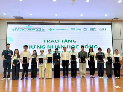 Thông tin doanh nghiệp - Học bổng DB Global Dream Leader tại Đại học Kinh tế Quốc Dân chính thức khởi động mùa 1